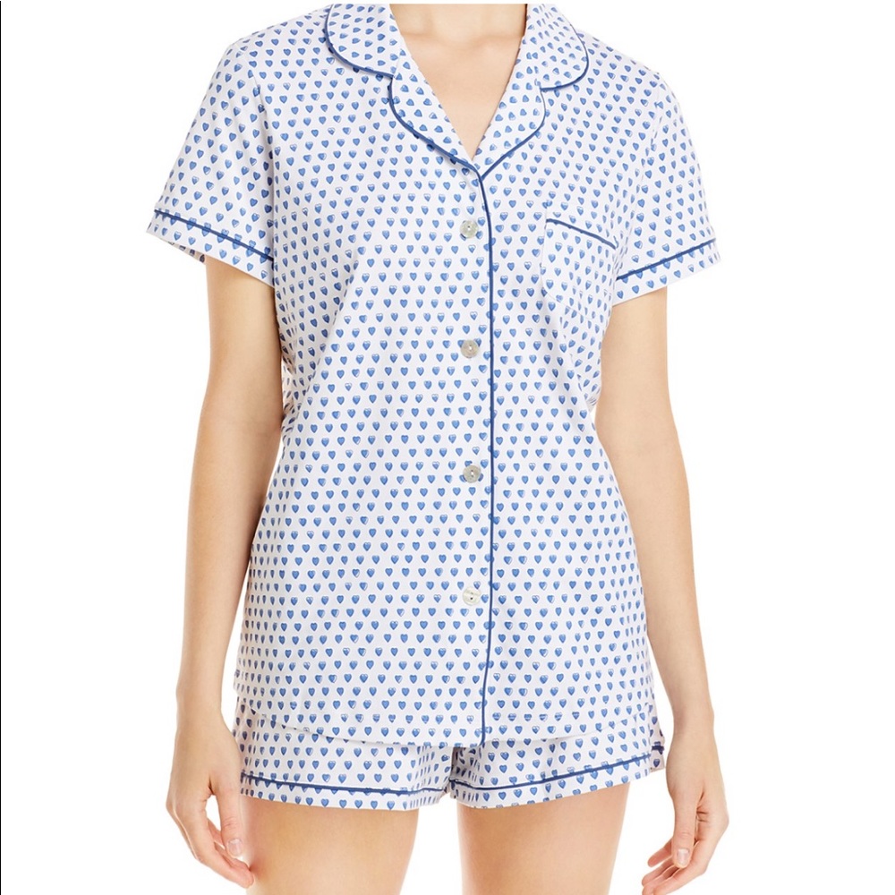Roller Rabbit short sleeve shortie pajamas